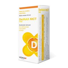 DeMAX MCT 1000 IU vitamin D kapi 10 ml