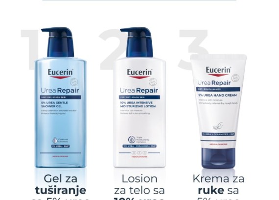 Eucerin Urearepair Plus krema za ruke sa 5% uree 75 ml