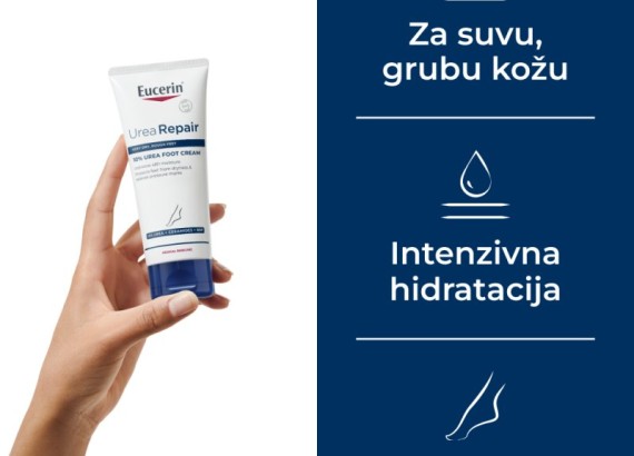 Eucerin UreaRepair krem za stopala sa 10% uree 100 ml