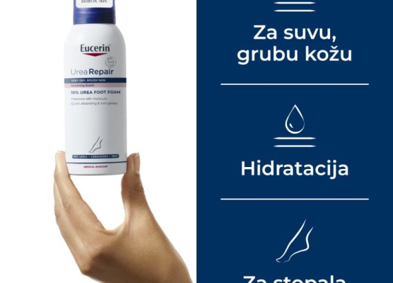 Eucerin UreaRepair 10% uree Pena za stopala