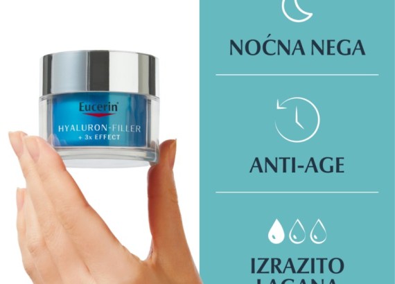 Eucerin Hyaluron-Filler Hydro Booster noćni 50 ml