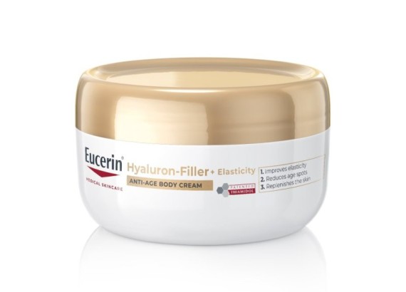 Eucerin Hyaluron-Filler + Elasticity Anti-age krema za telo 200 ml