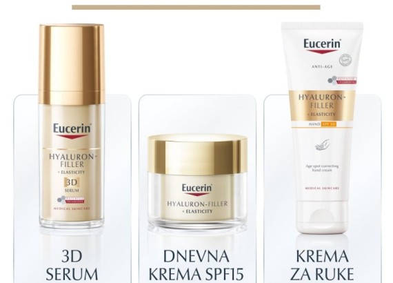 Eucerin Hyaluron-Filler + Elasticity Anti-age krema za telo