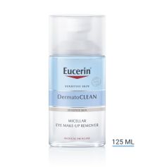 Eucerin DermatoCLEAN Micelarno sredstvo za skidanje šminke oko očiju 125 ml