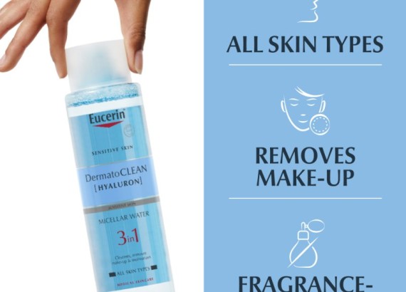Eucerin DermatoCLEAN 3 u 1 Micelarni fluid za čišćenje 400ml