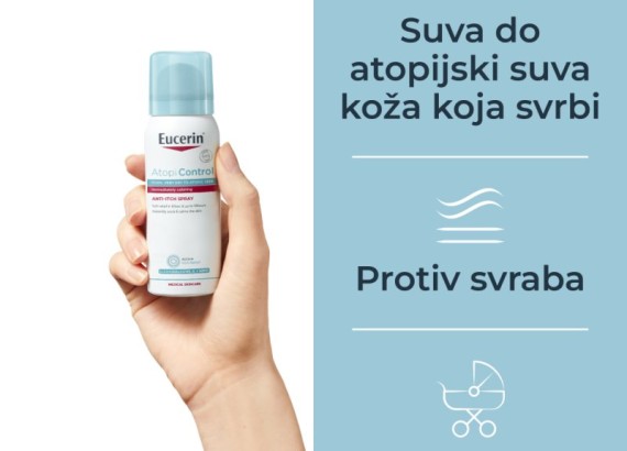 Eucerin AtopiControl sprej protiv svraba 50 ml