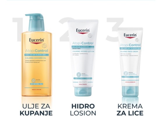 Eucerin AtopiControl Umirujuci Hydro Losion za telo