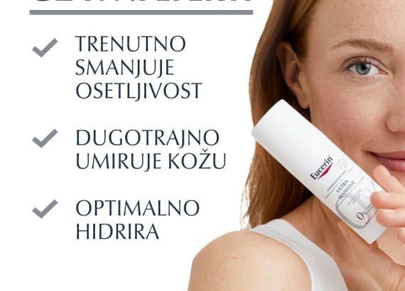 Eucerin UltraSENSITIVE krema za suvu kožu lica 50 ml
