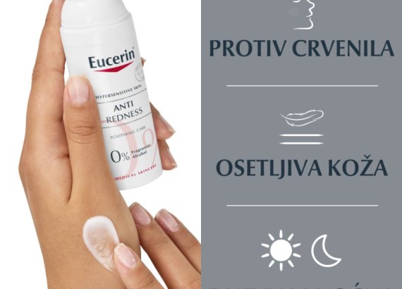 Eucerin AntiREDNESS Krema protiv crvenila