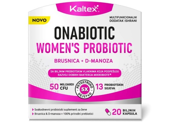 Kaltex Onabiotic Probiotik za Žene 20 biljnih kapsula
