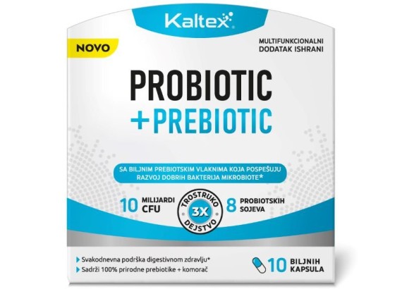 Kaltex Probiotic+Prebiotic 10 biljnih kapsula