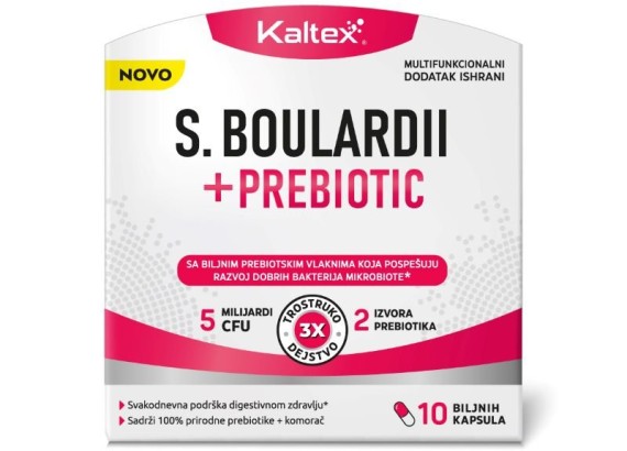 Kaltex S. Boulardii + Prebiotic 10 kapsula