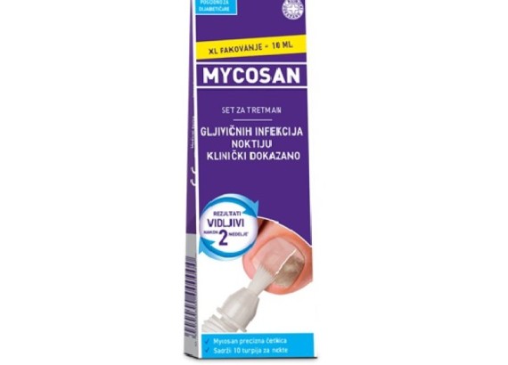 Mycosan XL set za tretman gljivičnih infekcija noktiju 10 ml