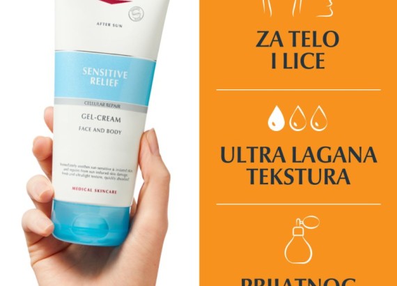 Eucerin Umirujući krem-gel za osetljivu kožu posle sunčanja