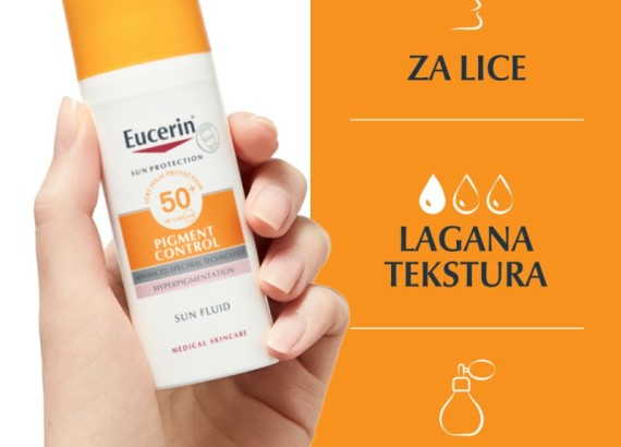 Eucerin Sun Pigment Control Fluid za zaštitu od sunca SPF50+ 50 ml