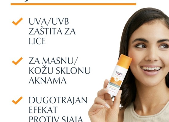 Eucerin Sun Oil control za zaštitu masne kože od sunca SPF30 50 ml