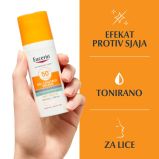 Eucerin Sun Oil Control tonirani gel-krem za zaštitu masne kože od sunca SPF50+ svetli 50 ml