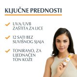 Eucerin Sun Oil Control tonirani gel-krem za zaštitu masne kože od sunca SPF50+ tamni 50 ml