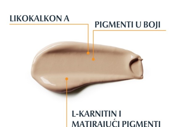 Eucerin Sun Oil Control tonirani gel-krem za zaštitu masne kože od sunca SPF50+ tamni 50 ml