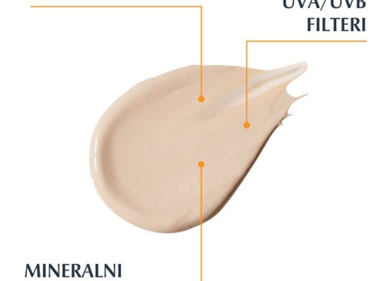 Eucerin Sun Anti-age tonirana krema za zaštitu od sunca SPF50+ SVETLA 50 ml