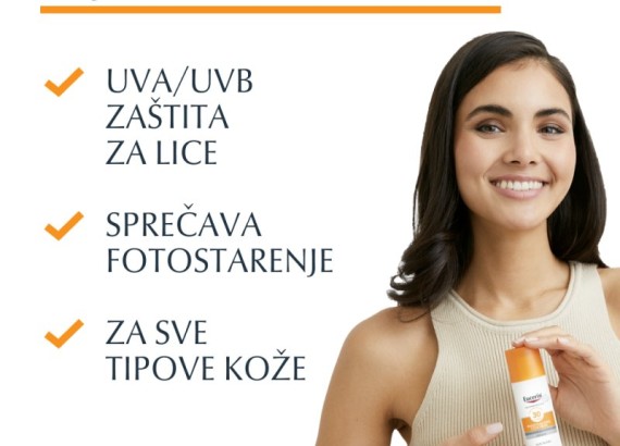 Eucerin Sun Anti-age fluid za zaštitu od sunca SPF30 50 ml