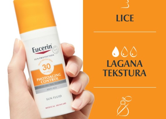 Eucerin Sun Anti-age fluid za zaštitu od sunca SPF30 50 ml