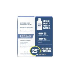 Ducray Kelual DS šampon protiv peruti 100 ml AKCIJA DUO PACK
