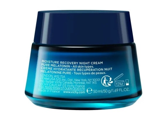 Vichy Minéral 89 noćna krema za obnovu hidratacije 50 ml