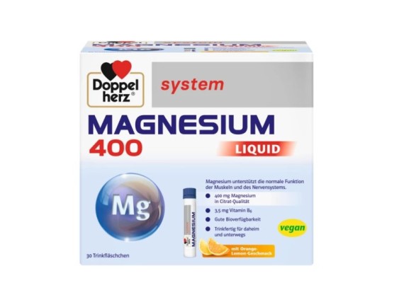 DOPPPEL HERZ System Magnezijum 400 Liquid 30 ampula