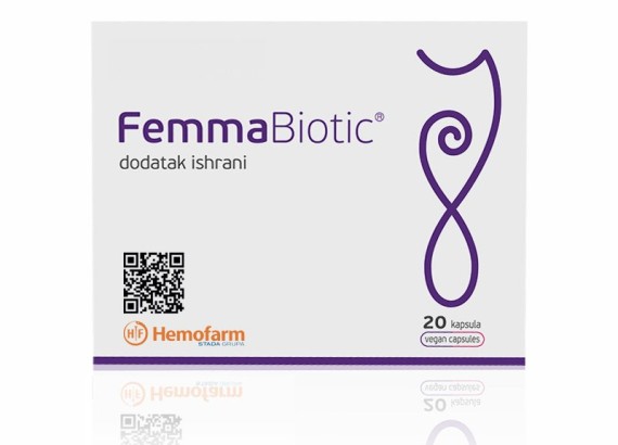 Femmabiotic probiotik 20 kapsula