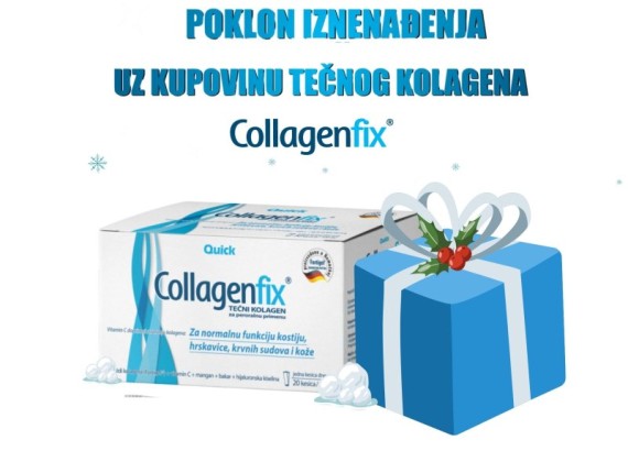 Collagenfix® tečni kolagen 15 ml 20 kesica + POKLON