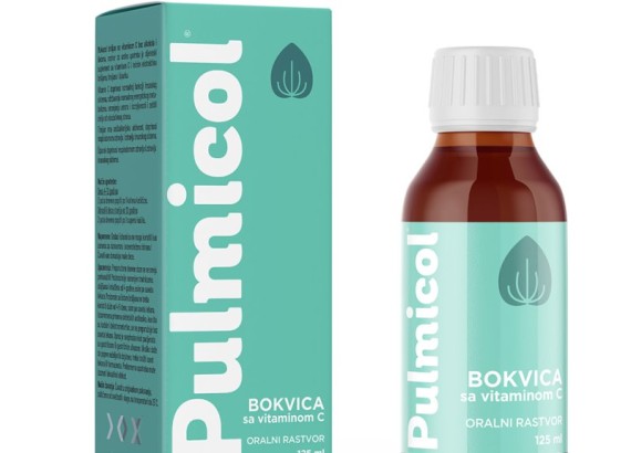 Pulmicol Bokvica sa vitaminom C sirup 125 ml