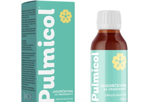 Pulmicol Jagorčevina sa vitaminom C sirup 125 ml