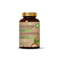 Magnesium Bisglycinate + Ashwaganda Organic 30 tableta