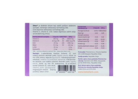 Zelux 30 kapsula