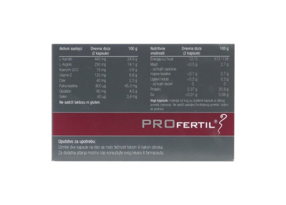 Profertil 180 kapsula  