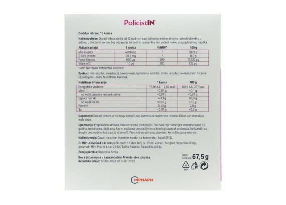 PolicistIN 15 kesica