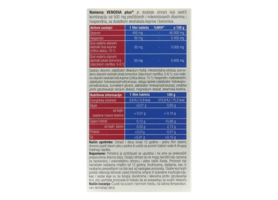 Venodia Plus® 60 film tableta