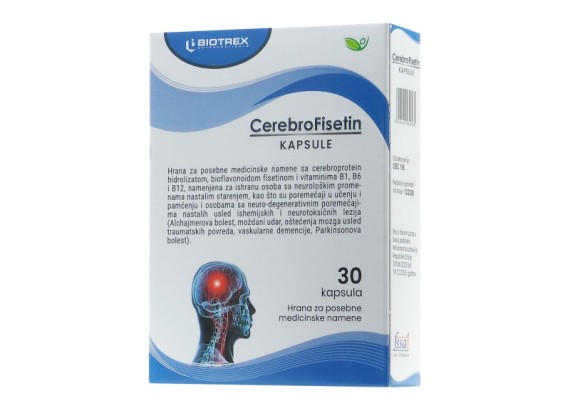 CerebroFisetin 30 kapsula