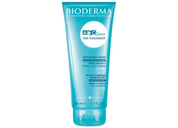 BIODERMA ABCDerm Gel Moussant, gel za kupanje 200 ml