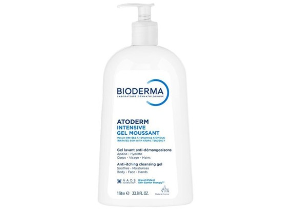 BIODERMA Atoderm Intenzivni penasti gel za pranje lica i tela  1 litar