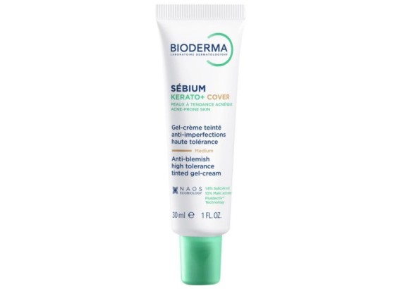 BIODERMA Sebium kerato+ COVER gel-krem 30 ml