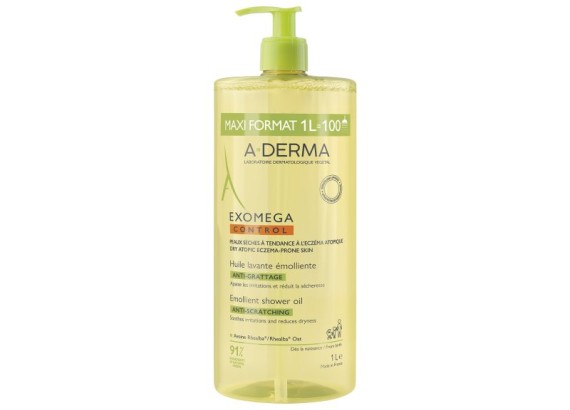 A-Derma Exomega control ulje za tuširanje 1 litar