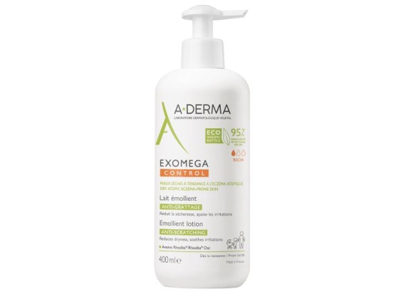 A-Derma Exomega Control emolijentno mleko 400 ml
