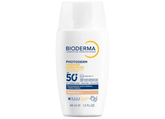 BIODERMA Photoderm XDefence Ultra-fluid SPF50+ invisible, nijansa 02, 40 ml
