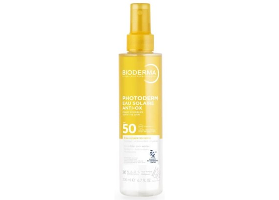 BIODERMA Photoderm Eau Solaire Anti-OX SPF50+, 200 ml