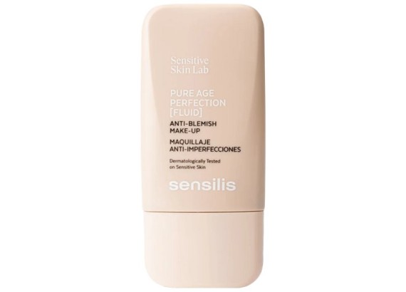 Sensilis Pure Age Perfection (fluid) tečni puder (nijansa 3-beige rose) 30 ml