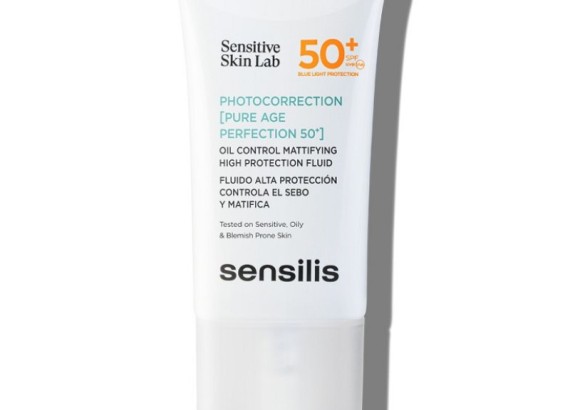 Sensilis Photocorrection (Pure Age Perfection 50+), matirajući fluid SPF 50+, 40 ml