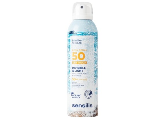 Sensilis Body Spray dry touch SPF 50+, 200 ml