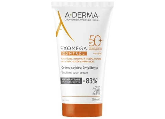 A-Derma Exomega Control krema SPF 50+ 150 ml